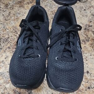 Skechers Black Memory Foam Sneakers